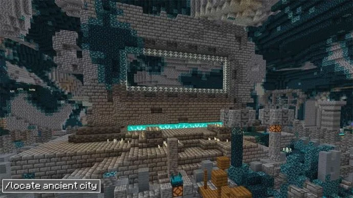 Как да намерите древен град в Minecraft