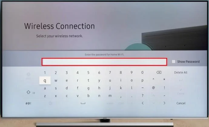 Kuinka muodostaa yhteys Wi-Fi-verkkoon Samsung-televisiossa