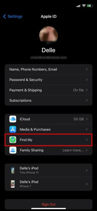 Πώς να αλλάξετε τοποθεσία στο Find My IPhone