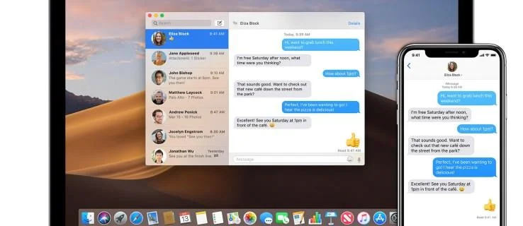 Как да коригирате контактите в IMessage, които не се показват на Mac