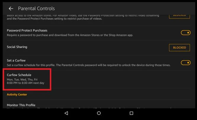 Как да настроите родителския контрол на Fire Tablet