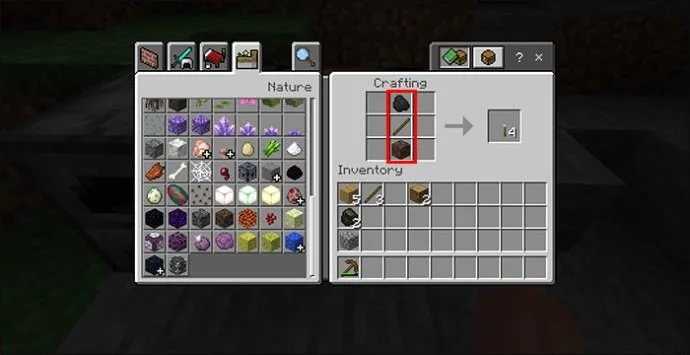 Как да си направим факла в Minecraft