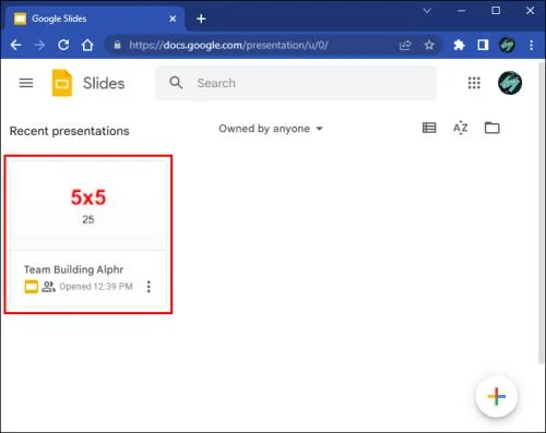 Как да повторите Google Slides