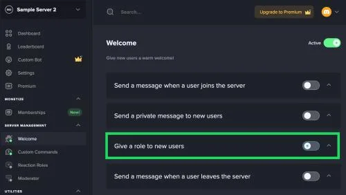 Kā automātiski piešķirt lomas nesaskaņās
