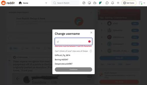 Как да промените потребителското си име в Reddit