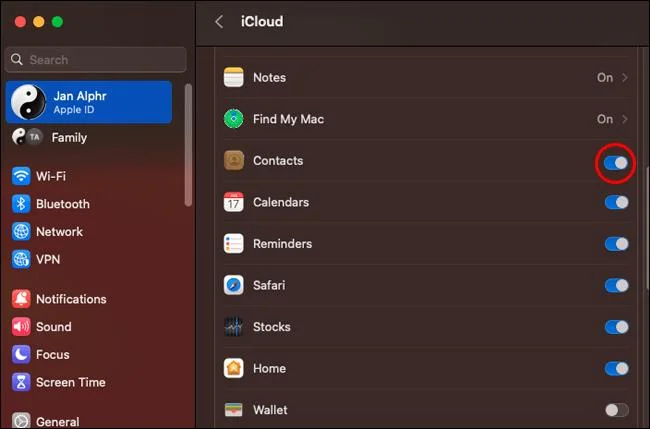 Как да коригирате контактите в IMessage, които не се показват на Mac