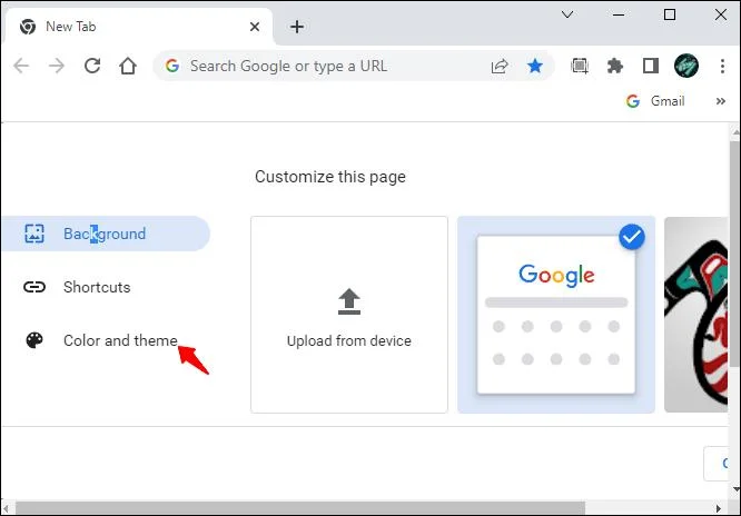 Как да промените цвета на раздела в Chrome