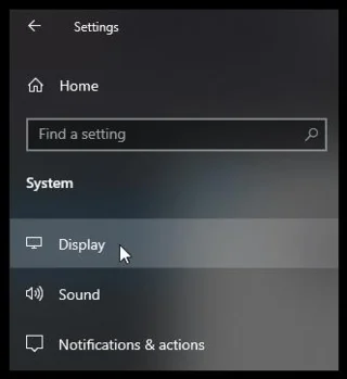 Hvernig á að stilla skjástærð í Windows 10