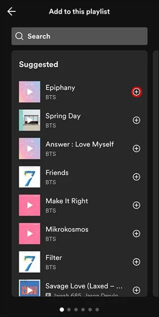 Как да добавите няколко песни към плейлист в Spotify