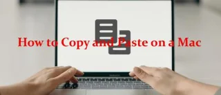 Как да копирате и поставите на Mac