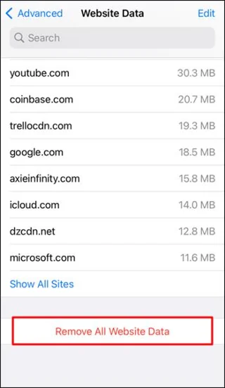 Как да изтриете бисквитките на IPhone