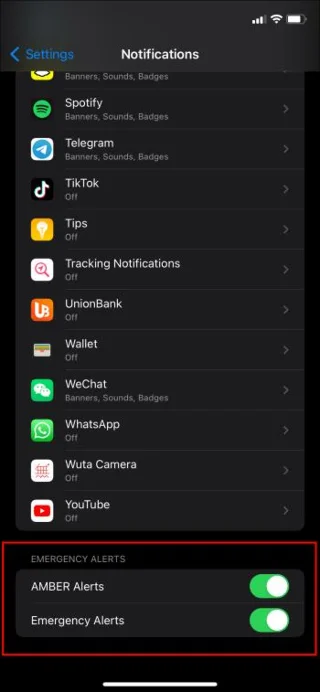 Как да скриете предупрежденията за IMessage