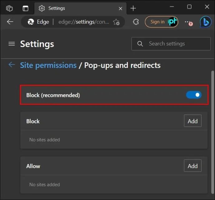 Jak zakázat blokování automaticky otevíraných oken v Google Chrome, Safari a Edge