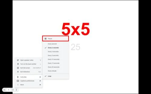 Как да повторите Google Slides