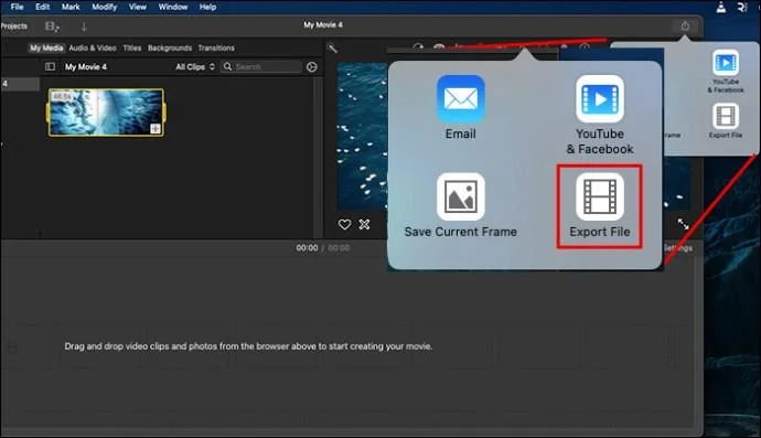 Πώς να κάνετε εξαγωγή ως MP4 στο IMovie