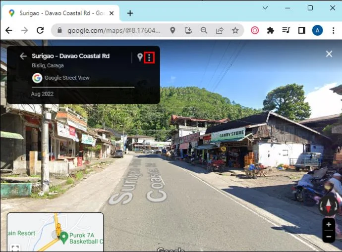 Защо къщата е замъглена в Google Maps?