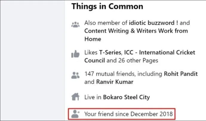 Facebook: Πώς να δείτε το ιστορικό της φιλίας και της σχέσης σας