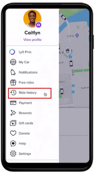 Как да отмените пътуване в Lyft
