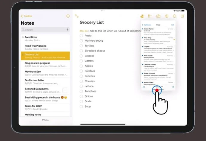 Как да използвате разделен екран на iPad