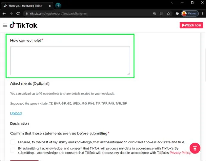 Как да възстановите паролата си за TikTok без вашия имейл или телефонен номер