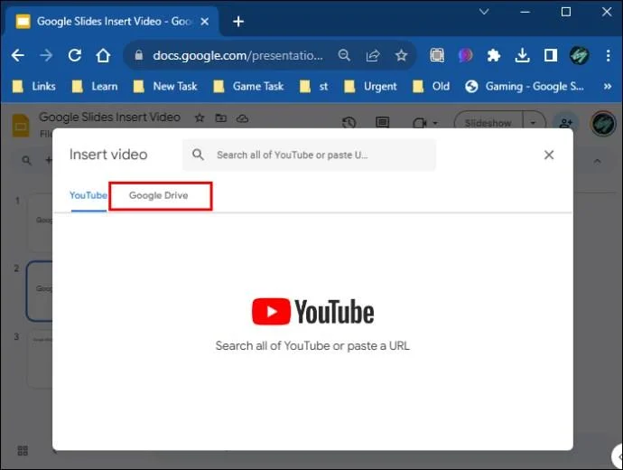 Πώς να εισαγάγετε βίντεο στις διαφάνειες Google