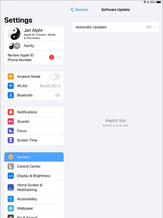 Πώς να ενημερώσετε το Safari σε ένα iPad