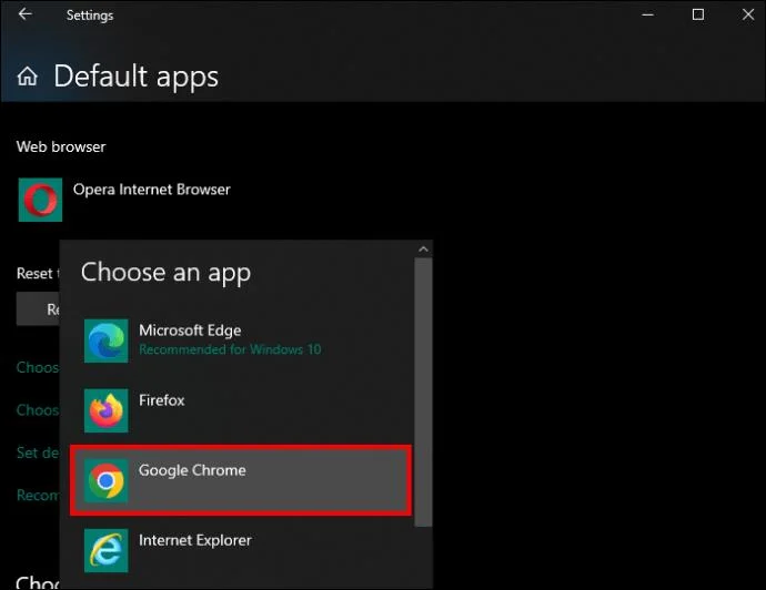Πώς να κάνετε το Chrome το προεπιλεγμένο πρόγραμμα περιήγησης