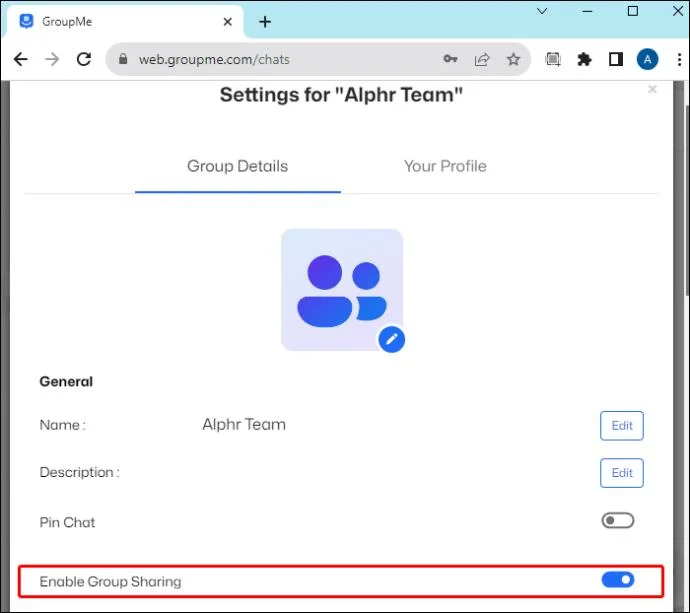 Πώς να δημιουργήσετε έναν σύνδεσμο Join Group στο GroupMe