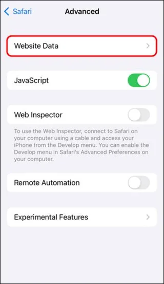 Как да изтриете бисквитките на IPhone