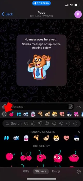 Telegram: Как да използвате стикери