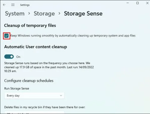 Hvernig á að eyða tímabundnum skrám á Windows 10 eða 11 tölvu