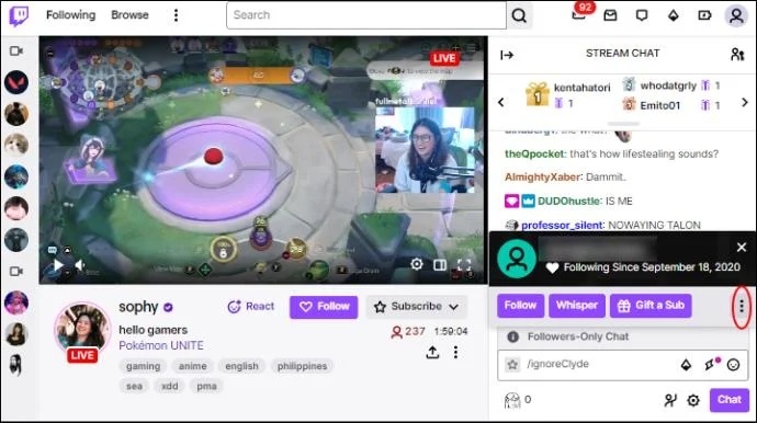 Как да изключите филтъра за чат в Twitch