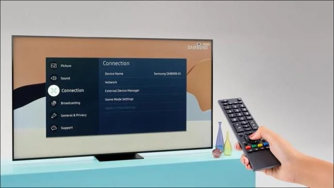 Kuinka muodostaa yhteys Wi-Fi-verkkoon Samsung-televisiossa