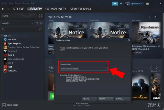 Jak koupit hry Steam s dárkovou kartou Amazon