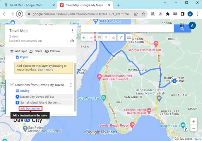 Как да накарате Google Maps да поеме по определен маршрут