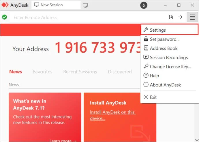 AnyDesk Unattended Access Vs Full Access