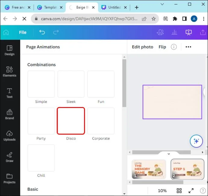 Как да направите текст да се показва при щракване в Canva