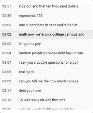 Как да получите препис на видеоклип в YouTube