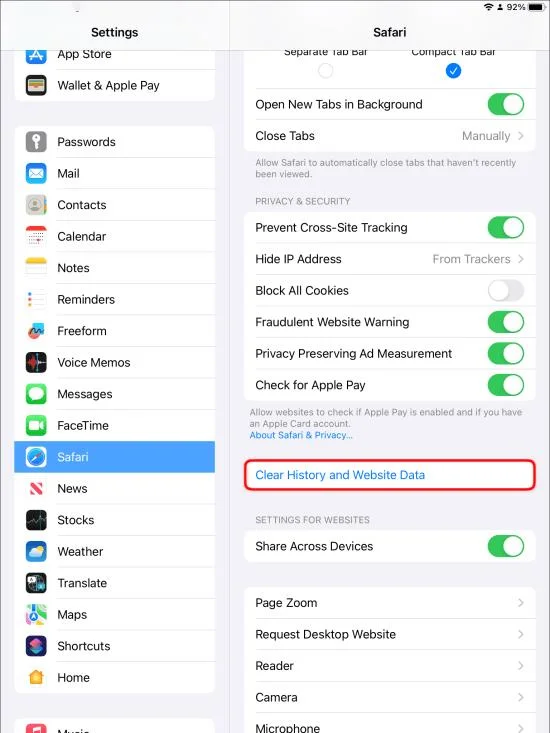 Πώς να ενημερώσετε το Safari σε ένα iPad