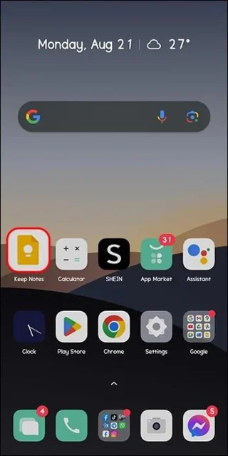 Πώς να ενσωματώσετε μια υπενθύμιση Google Keep στο Ημερολόγιο