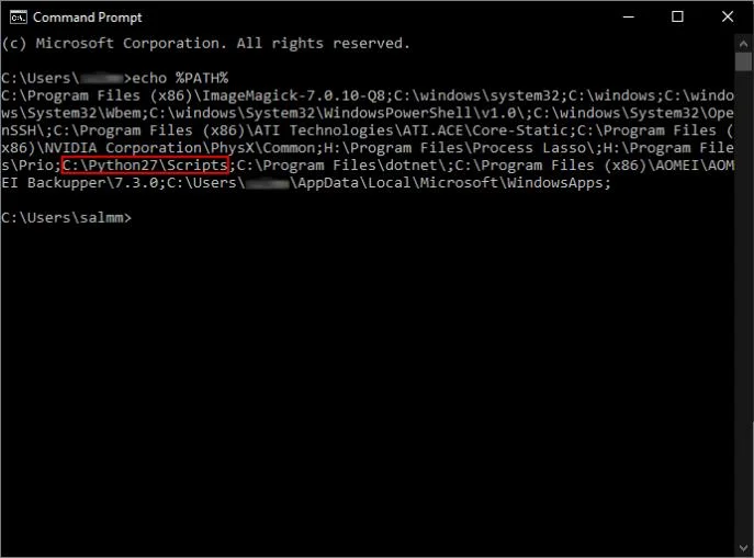 Как да коригирате „Pip“ не се разпознава като вътрешна или външна команда