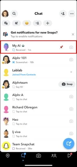 Πώς να χρησιμοποιήσετε το AI μου στο Snapchat