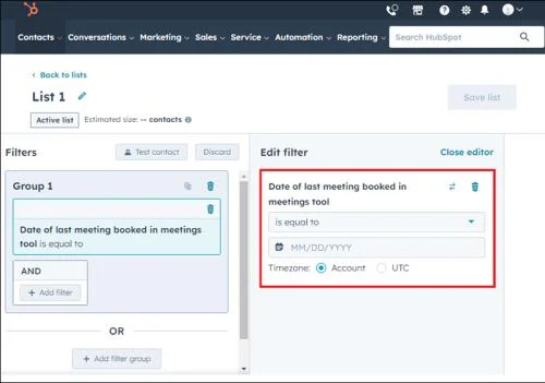 Πώς να δημιουργήσετε μια λίστα στο HubSpot