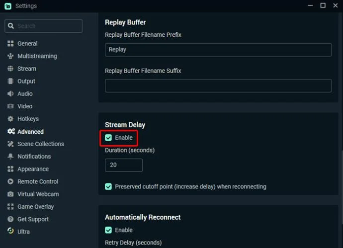 Twitch: Как да зададете забавяне на потока