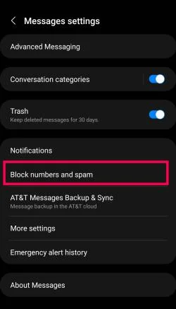 Hvernig á að skoða öll læst númer á Android