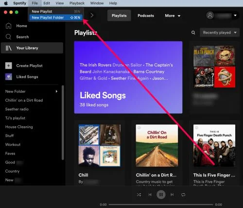 Как да изтриете плейлист в Spotify