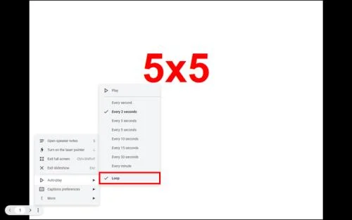 Как да повторите Google Slides