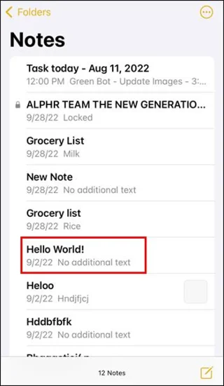 Как да защитите с парола Apple Notes