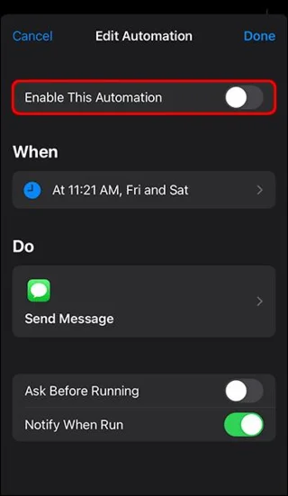 Как да насрочите изпращане на текстово съобщение в IMessage