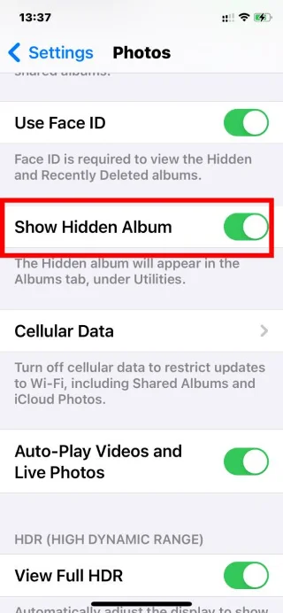 Как да скриете снимки на iPhone